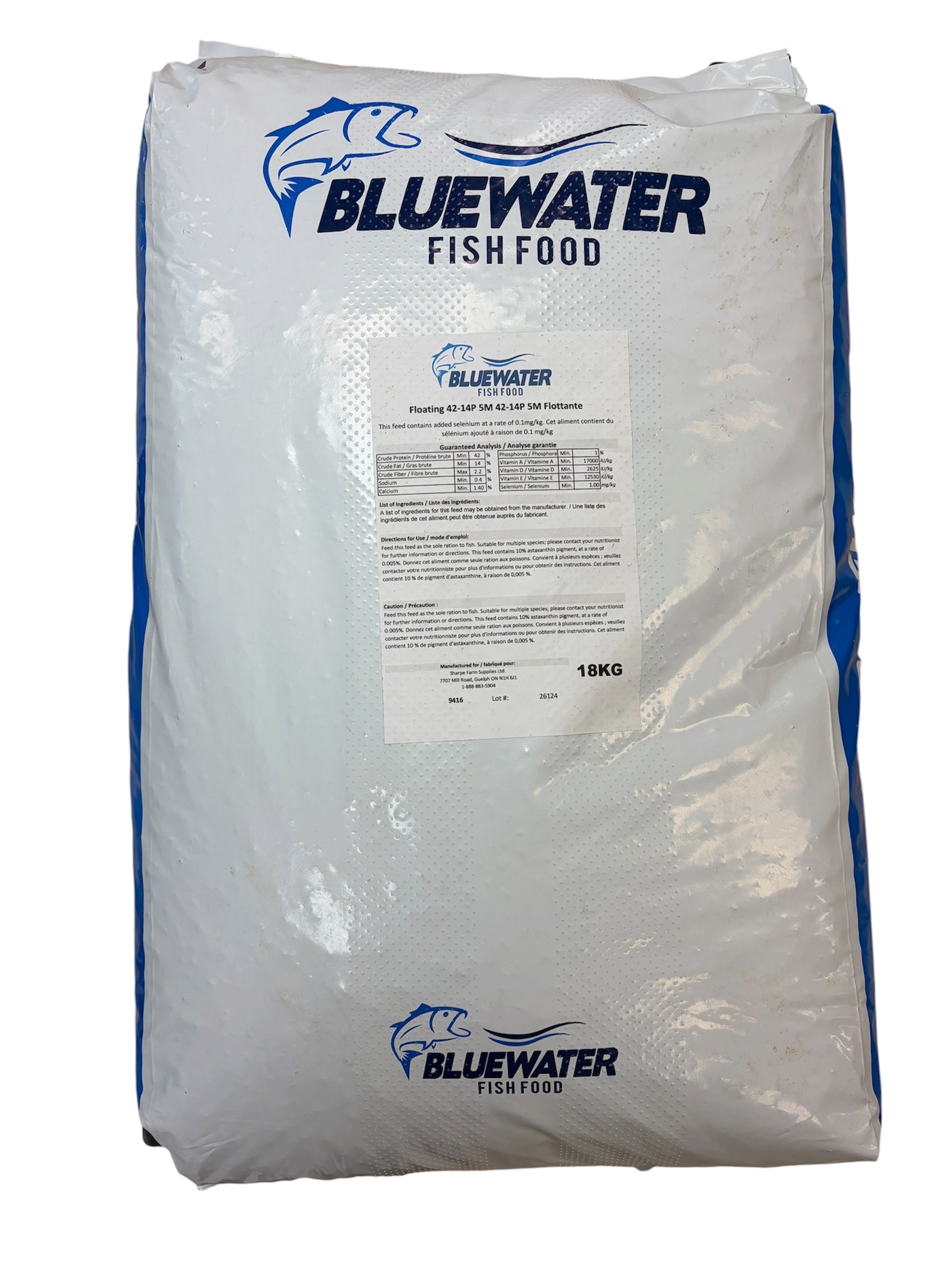 BlueWater Floating 5mm Pellet