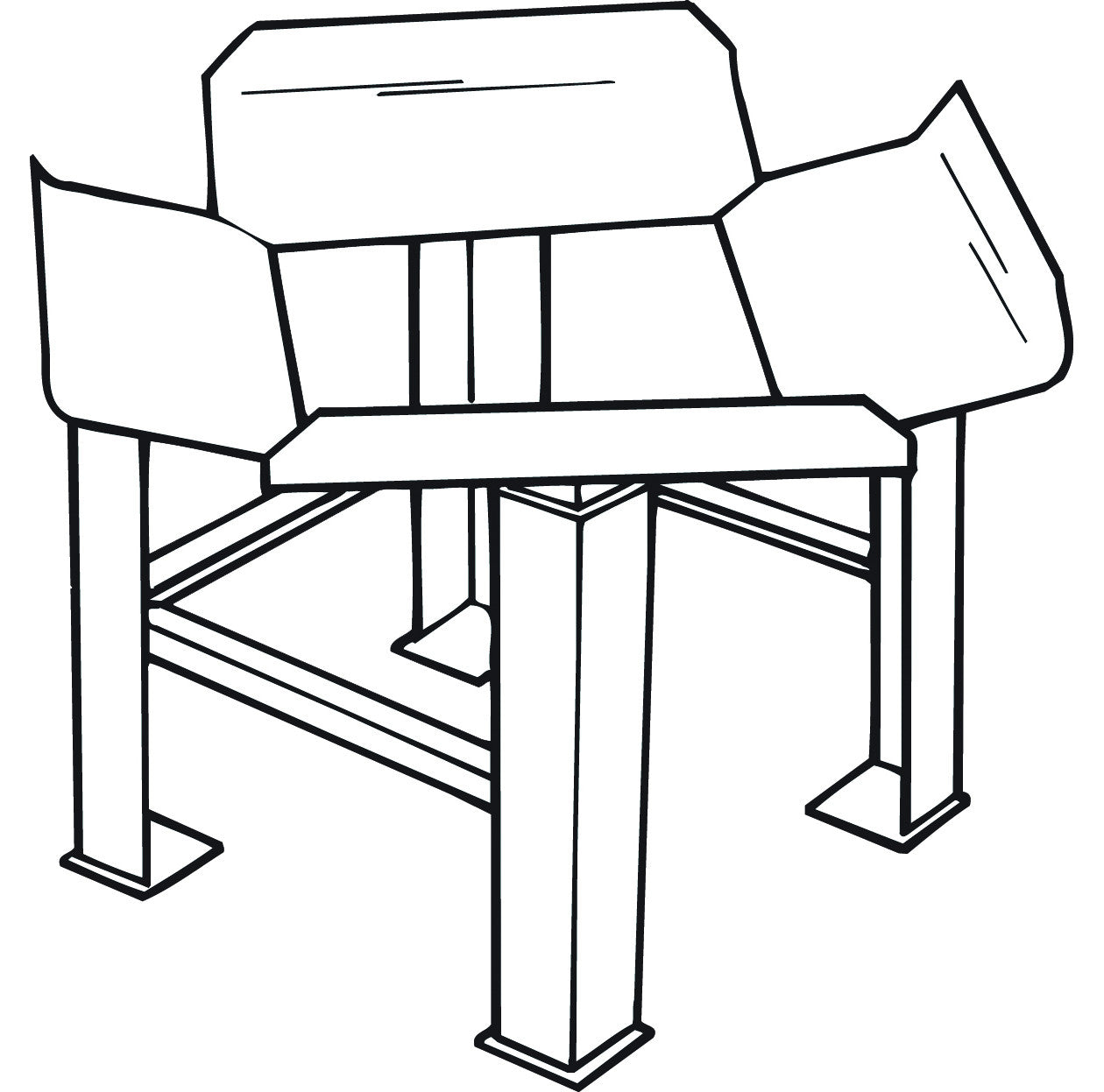 Semi-Square Poly Tanks