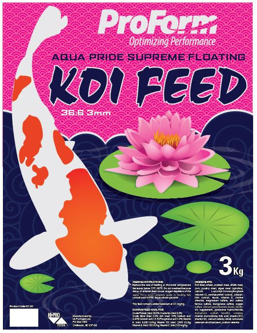 Aqua Pride Floating Koi & Goldfish Feed