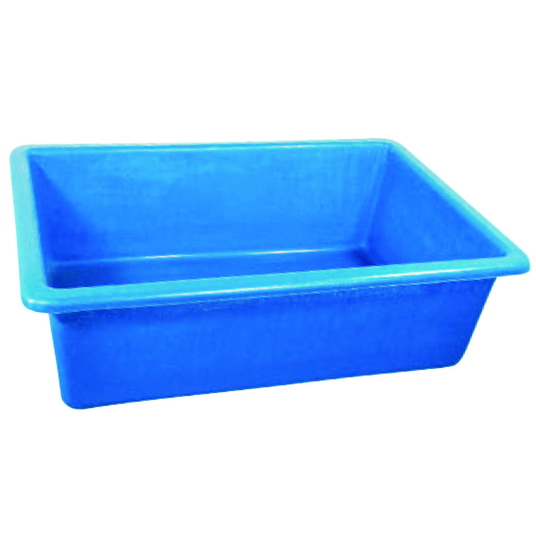 Rectangular Blue Fiberglass Tanks