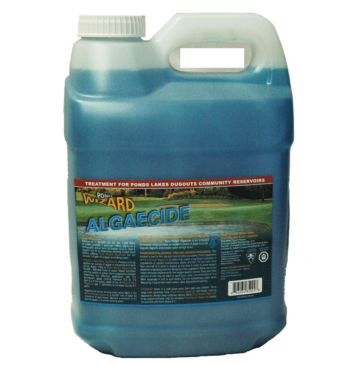 Pond Wizard Algaecide - IN STOCK, CALL TO ORDER